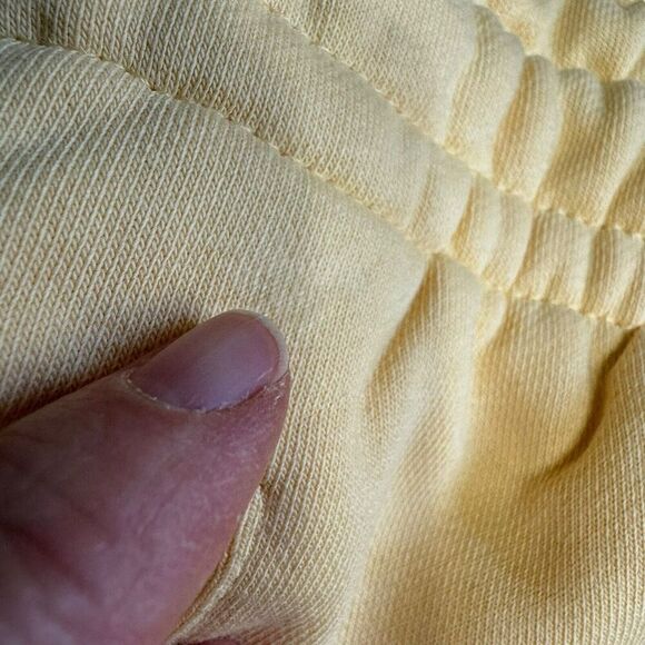 Kappa Sweatpants Women's Authentic Ambalavao Yellow Sz Large 35152HW - Picture 13 of 13